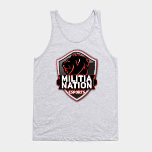 Militia Nation Logo Tank Top